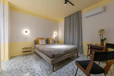 Letto o letti in una camera di Teatro Toledo 272