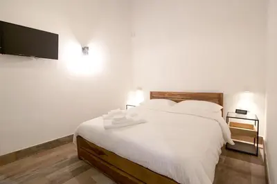 Letto o letti in una camera di Antica Residenza Fusco