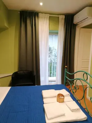 Letto o letti in una camera di Residence e Appartamenti Ascensione