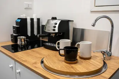 Cucina o angolo cottura di B&B Santa Lucy L.A.M.