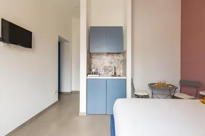 Cucina o angolo cottura di Maria's Bright Flats at the Cathedral by Wonderful Italy