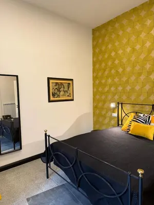 Letto o letti in una camera di Al 4 Piano