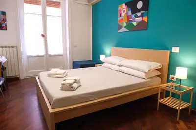 Letto o letti in una camera di Gigiotto a Toledo