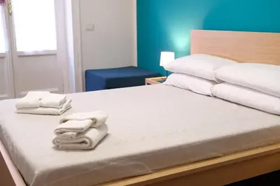 Letto o letti in una camera di Gigiotto a Toledo