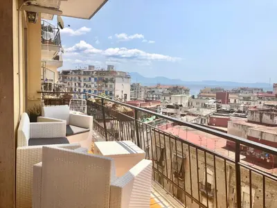 Balcone o terrazza di casa sole