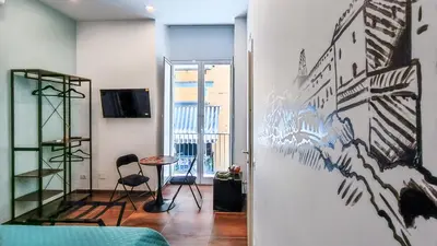 TV o dispositivi per l'intrattenimento presso Casa Calù Castel Sant'Elmo