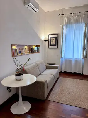 Letto o letti in una camera di Seafront house