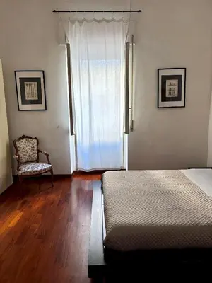 Letto o letti in una camera di Seafront house