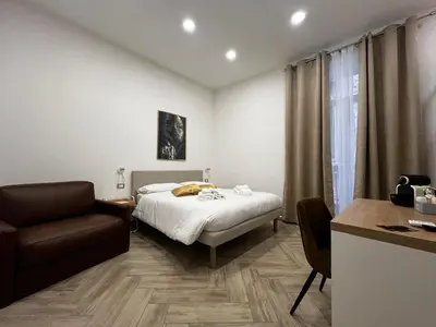 Letto o letti in una camera di Dimora Dei Decumani