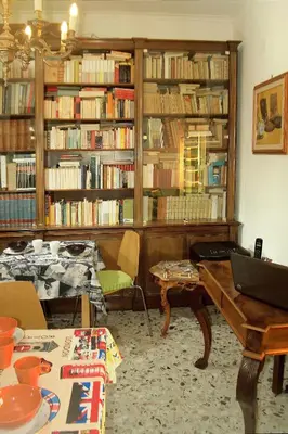 Biblioteca nel bed & breakfast