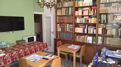Biblioteca nel bed & breakfast