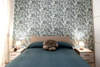 Letto o letti in una camera di Appartamento con Balcone, Porto, Isole, Centro Storico Napoli