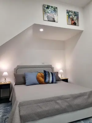Letto o letti in una camera di La casa di Milly