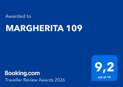 Certificato, attestato, insegna o altro documento esposto da MARGHERITA 109