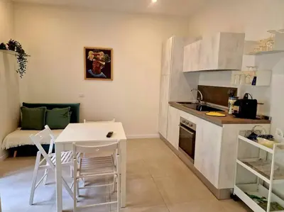 Cucina o angolo cottura di Piccolo appartamento di charme