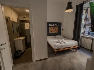 Letto o letti in una camera di Sweet Sleep Studios