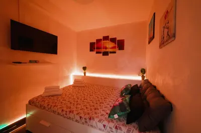 Letto o letti in una camera di La dimora delle zite