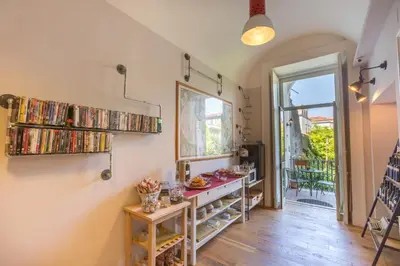 Biblioteca nel bed & breakfast