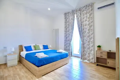 Letto o letti in una camera di Amabile casa vacanze
