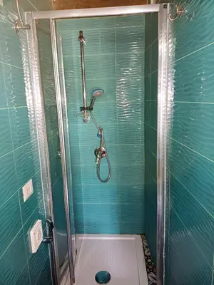 Bagno di GoldenCube Guest House