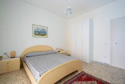 Letto o letti in una camera di Vomero Cilea House with balcony