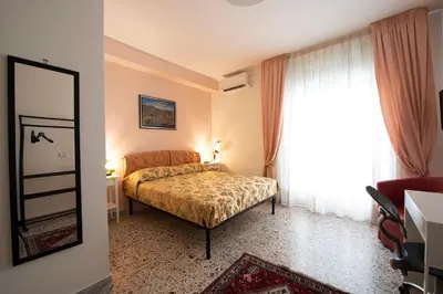Letto o letti in una camera di Vomero Room