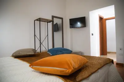 Letto o letti in una camera di Residence El Diez