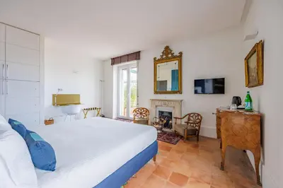 Letto o letti in una camera di Terrazza Monteroduni 16
