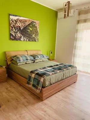 Letto o letti in una camera di Casa Ste - San Martino, Vomero, Napoli