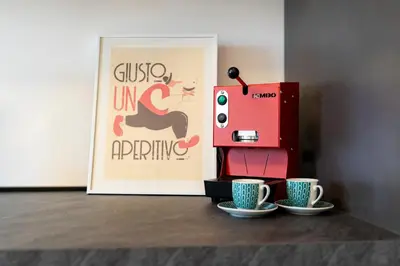Set per la preparazione di tè e caffè presso Il Vicoletto Maiorani 39
