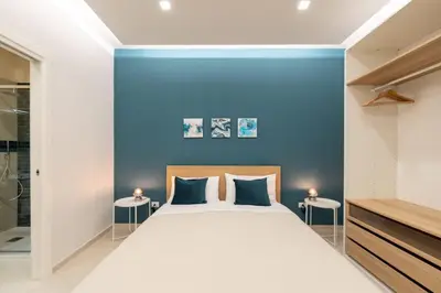 Letto o letti in una camera di Napoli Maison