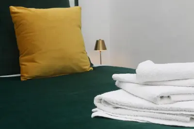 Letto o letti in una camera di Valeryroom