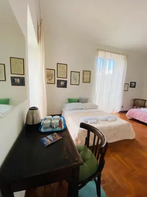 Letto o letti in una camera di La casa sui tetti 2