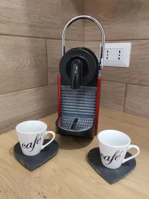 Set per la preparazione di tè e caffè presso Donna Giulietta