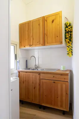 Cucina o angolo cottura di B&B Palazzo Sersale Napoli