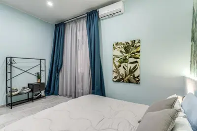 Letto o letti in una camera di Casa DaLù