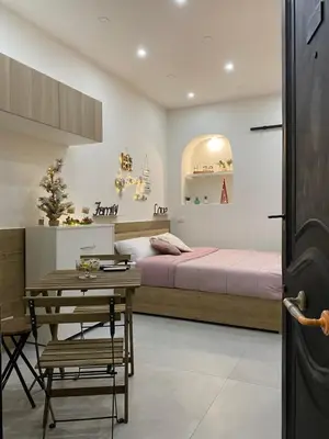 Cucina o angolo cottura di La Mea Partenope