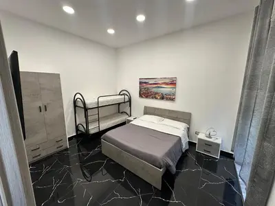 Letto o letti in una camera di 081Napolivacanze