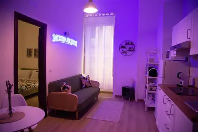 Cucina o angolo cottura di B&B 4CELLA