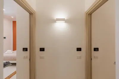 Letto o letti in una camera di O' Munasterio e Santa Chiara