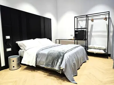 Letto o letti in una camera di Orefici Place