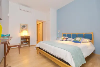 Letto o letti in una camera di A Casa Nostra