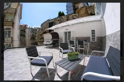 Area soggiorno di Suite Nunu