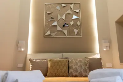 Letto o letti in una camera di B&Bio Architiello