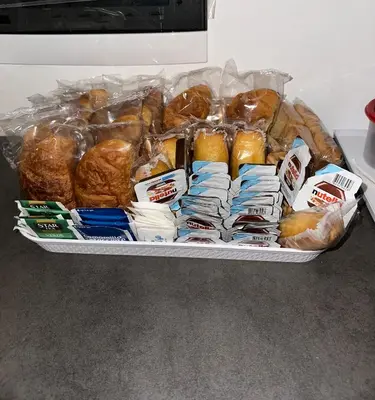 Cibo presso l'affittacamere o nelle vicinanze