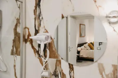 Letto o letti in una camera di Terra Mia suite