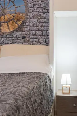 Letto o letti in una camera di Panariello a Portamedina