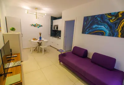 TV o dispositivi per l'intrattenimento presso Bovio 33 Napoli art apartment