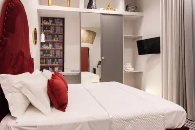 Letto o letti in una camera di Three Rooms Toledo