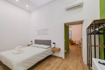 Letto o letti in una camera di Le Stanze del Poeta Salvatore di Giacomo
